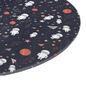 ドードル宇宙飛行士パターン カッティングボード (角)