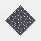 ドードル宇宙飛行士パターン スタンダードランチョンナプキン (角)