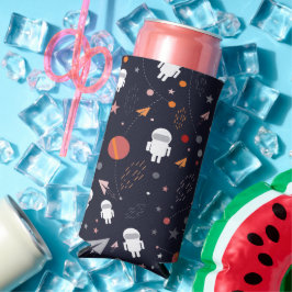 ドードル宇宙飛行士パターン スリム缶クーラー