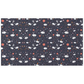 ドードル宇宙飛行士パターン テーブルクロス (正面(横))