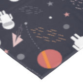 ドードル宇宙飛行士パターン テーブルクロス (アングル)