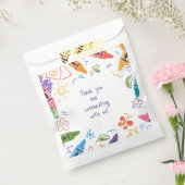 ドードル幼稚園卒業式パーティー フェイバーバッグ (封をした状態)