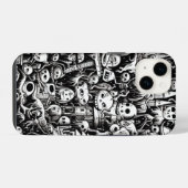 ドードル幽霊のよく出るズ電話カバー iPhoneケース (裏面横)