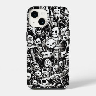 ドードル幽霊のよく出るズ電話カバー iPhone 14ケース