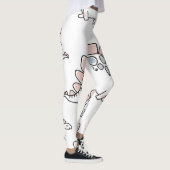 ドードル恐竜：手描きおもしろい。 レギンス (右)