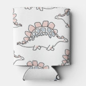 ドードル恐竜：手描きおもしろい。 缶クーラー (裏面)