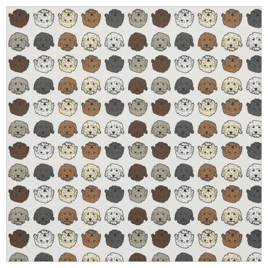 ドードル数々のドッグ ファブリック (見本)