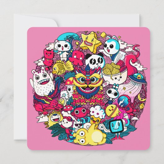 ドードル日本のアート (裏面)