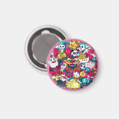 ドードル日本のアート マグネット (正面/裏面)