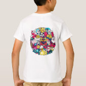 ドードル日本のアート Tシャツ (裏面)