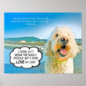 ドードル日漫画は私の仕事を愛している! ポスター (正面)