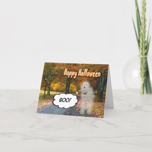 ドードル日漫画ハッピーハローウィンカード カード (正面)