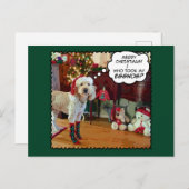 ドードル日漫画メリークリスマスハガキ ポストカード (正面/裏面)