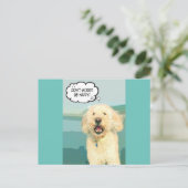 ドードル日漫画心配しないハッピーハガキ ポストカード (スタンド正面)