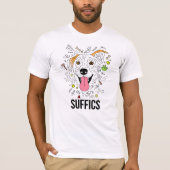 ドードル犬 | 窒息 Tシャツ (正面)