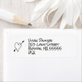 ドードル結婚イラストズイン白黒 ラベル (インサイチュ)