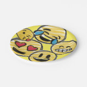 ドードル絵文字トゥイーン10代の誕生日 ペーパープレート (アングル)