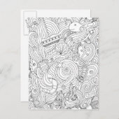 ドードル航海のー ポストカード (正面/裏面)