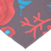 ドードル花柄 テーブルクロス (アングル)