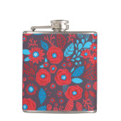 ドードル花柄 フラスク (正面)