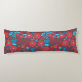 ドードル花柄 ボディピロー (裏面)