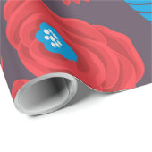 ドードル花柄 ラッピングペーパー (ロールコーナー)