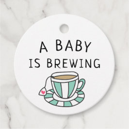 ドードル茶カップピンクハートベビーが醸造している フェイバータグ