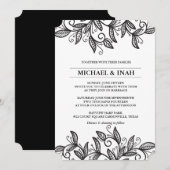 ドードル葉ワー 招待状 (正面/裏面)