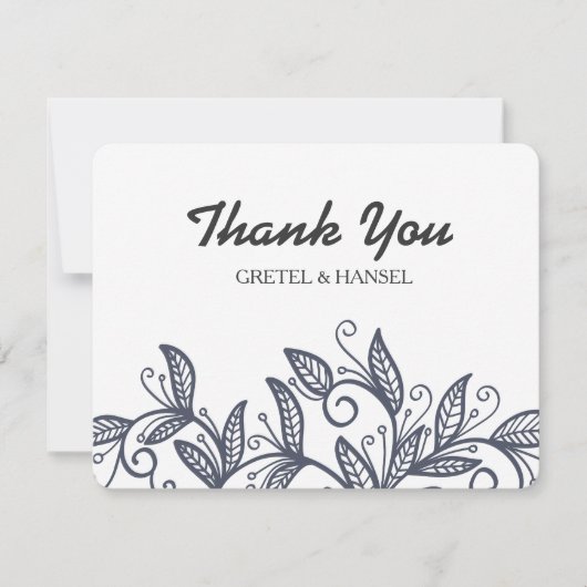 ドードル葉 サンキューカード (正面)