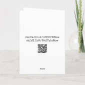 ドードル誕生日カード – モンストロウス誕生日 カード (裏面)