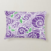 ドードル離れ抽象芸術カタツムリ アクセントクッション (裏面)