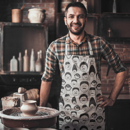 ドードル顔 エプロン