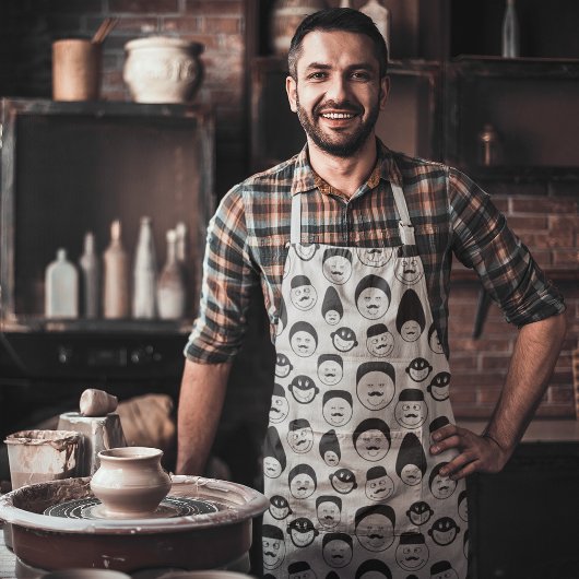 ドードル顔 エプロン