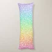 ドードル！おもしろい虹 ボディピロー (裏面 (縦))