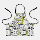 ドードル・キャッツ エプロン (正面)