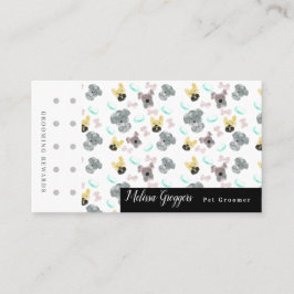 ドードル·パピー·ペット·トリマー·サッズ·ロゴ·リワード 名刺