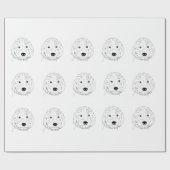 ドードル ラッピングペーパー (フラット)