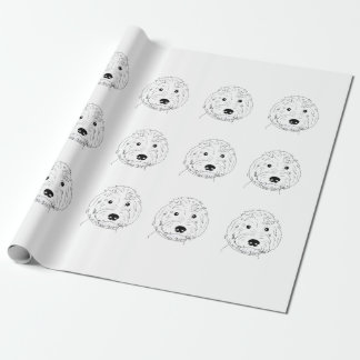 ドードル ラッピングペーパー