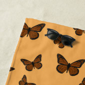 ドードル（昆虫）オオカバマダラ、モナークビーチタオル ビーチタオル (インサイチュ)