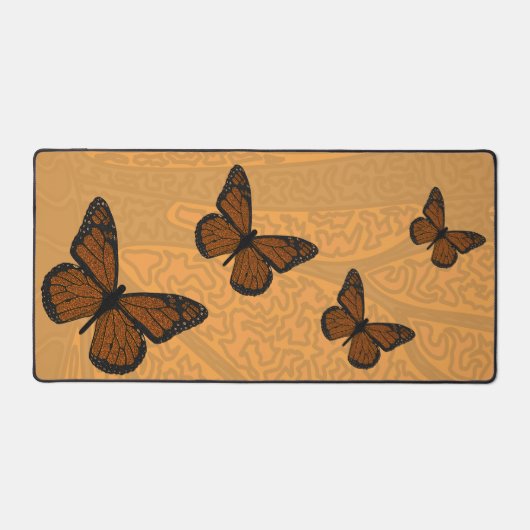 ドードル（昆虫）オオカバマダラ、モナーク デスクマット (正面)