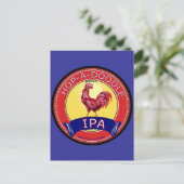 ドードルIPAビールを飲む ポストカード (スタンド正面)