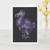 ドードーの挨拶状 カード (黄色い花)