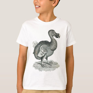 ドードーの鳥のプリント Tシャツ