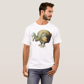 ドードーの鳥の旧式なプリント Tシャツ (正面フル)
