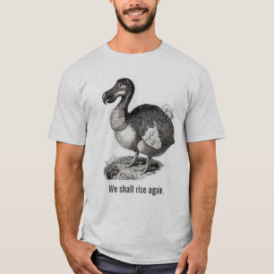 ドードーの鳥はワイシャツ再度立上がります Tシャツ