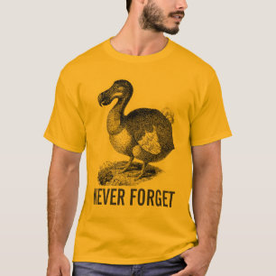 ドードーの鳥は決してワイシャツを忘れません Tシャツ