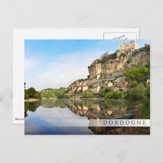 ドードーニュとベイニャック・エカゼナックバーはがき ポストカード (正面/裏面)