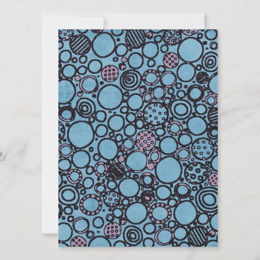 ドードーファンキードサークル卒業 招待状 (裏面)