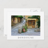 ドードーンの街並み白い葉書 ポストカード (正面/裏面)