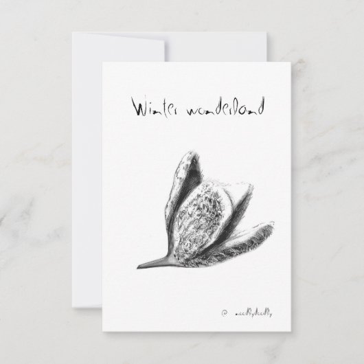 ドードー予測できなル サンキューカード (正面)